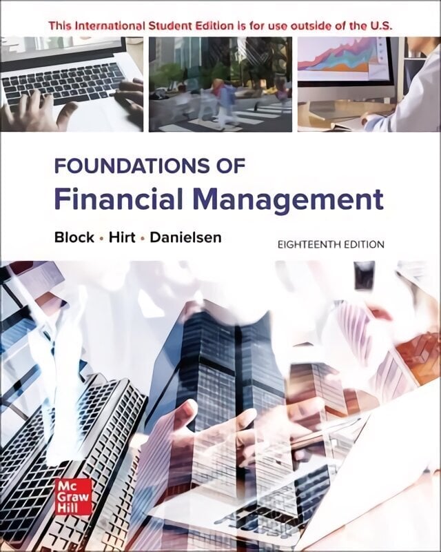 Foundations of Financial Management ISE 18th edition hinta ja tiedot | Talouskirjat | hobbyhall.fi