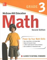 McGraw-Hill Education Math Grade 3, Second Edition 2nd edition hinta ja tiedot | Talouskirjat | hobbyhall.fi