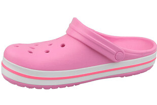 Crocs™ vapaa-ajan kengät Crocband, pinkki hinta ja tiedot | Naisten sandaalit ja tossut | hobbyhall.fi