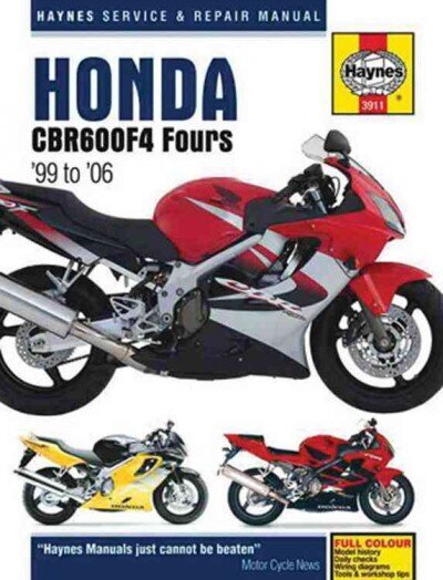 Honda CBR600F4 Fours (99 - 06) hinta ja tiedot | Matkakirjat ja matkaoppaat | hobbyhall.fi