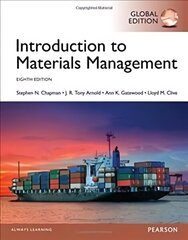 Introduction to Materials Management, Global Edition 8th edition hinta ja tiedot | Talouskirjat | hobbyhall.fi