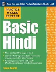 Practice Makes Perfect Basic Hindi hinta ja tiedot | Vieraiden kielten oppimateriaalit | hobbyhall.fi