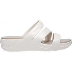 Crocs™ naisten vapaa-ajan kengät Monterey Wedge Womens, beige hinta ja tiedot | Naisten sandaalit ja tossut | hobbyhall.fi