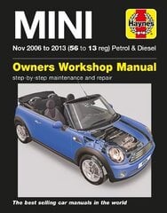 MINI Petrol & Diesel (Nov 06 - 13) Haynes Repair Manual: 2006-2013 hinta ja tiedot | Matkakirjat ja matkaoppaat | hobbyhall.fi