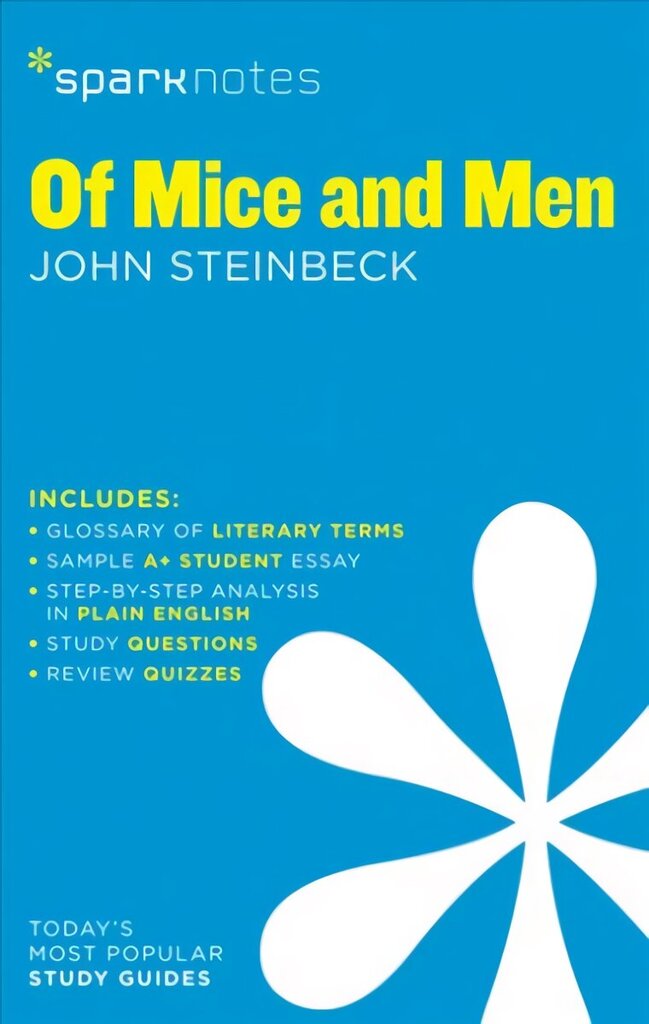 Of Mice and Men SparkNotes Literature Guide, Volume 51 hinta ja tiedot | Historiakirjat | hobbyhall.fi