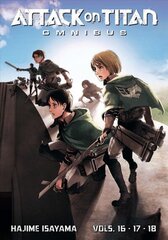 Attack on Titan Omnibus 6 (Vol. 16-18) hinta ja tiedot | Fantasia- ja scifi-kirjallisuus | hobbyhall.fi