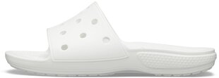 Crocs™ vapaa-ajan kengät Classic Slide 206121, valkoinen 43,5 hinta ja tiedot | Naisten sandaalit ja tossut | hobbyhall.fi