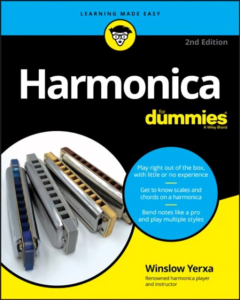 Harmonica For Dummies 2nd edition hinta ja tiedot | Taidekirjat | hobbyhall.fi