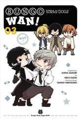 Bungo Stray Dogs: Wan!, Vol. 3 hinta ja tiedot | Fantasia- ja scifi-kirjallisuus | hobbyhall.fi