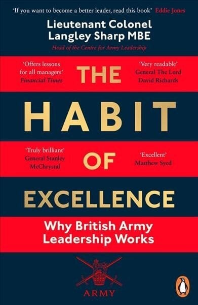 Habit of Excellence: Why British Army Leadership Works hinta ja tiedot | Talouskirjat | hobbyhall.fi