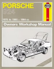 Porsche 924 & 924 Turbo (76 - 85) Haynes Repair Manual hinta ja tiedot | Matkakirjat ja matkaoppaat | hobbyhall.fi