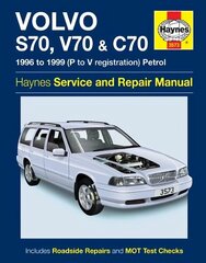 Volvo S70, V70 & C70 Petrol (96 - 99) Haynes Repair Manual hinta ja tiedot | Matkakirjat ja matkaoppaat | hobbyhall.fi