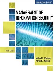 Management of Information Security 6th edition hinta ja tiedot | Talouskirjat | hobbyhall.fi