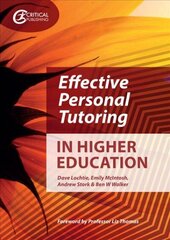 Effective Personal Tutoring in Higher Education hinta ja tiedot | Yhteiskunnalliset kirjat | hobbyhall.fi