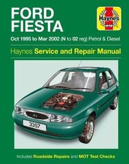 Ford Fiesta Petrol & Diesel (Oct 95 - Mar 02) Haynes Repair Manual hinta ja tiedot | Matkakirjat ja matkaoppaat | hobbyhall.fi