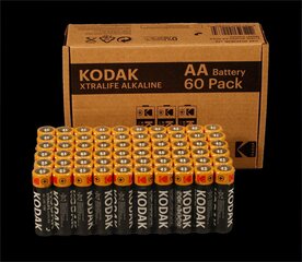 Kodak akut 30422636, 60 kpl hinta ja tiedot | Paristot | hobbyhall.fi