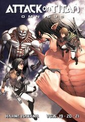 Attack on Titan Omnibus 7 (Vol. 19-21) hinta ja tiedot | Fantasia- ja scifi-kirjallisuus | hobbyhall.fi