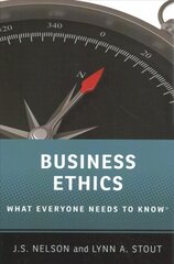 Business Ethics: What Everyone Needs to Know hinta ja tiedot | Talouskirjat | hobbyhall.fi