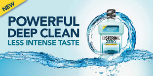 Listerine Mouthwash Zero suuvesi 250 ml hinta ja tiedot | Listerine Hajuvedet ja kosmetiikka | hobbyhall.fi