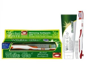 White Glo Herbal Whitening hammastahna 100 ml hinta ja tiedot | Suuhygienia | hobbyhall.fi