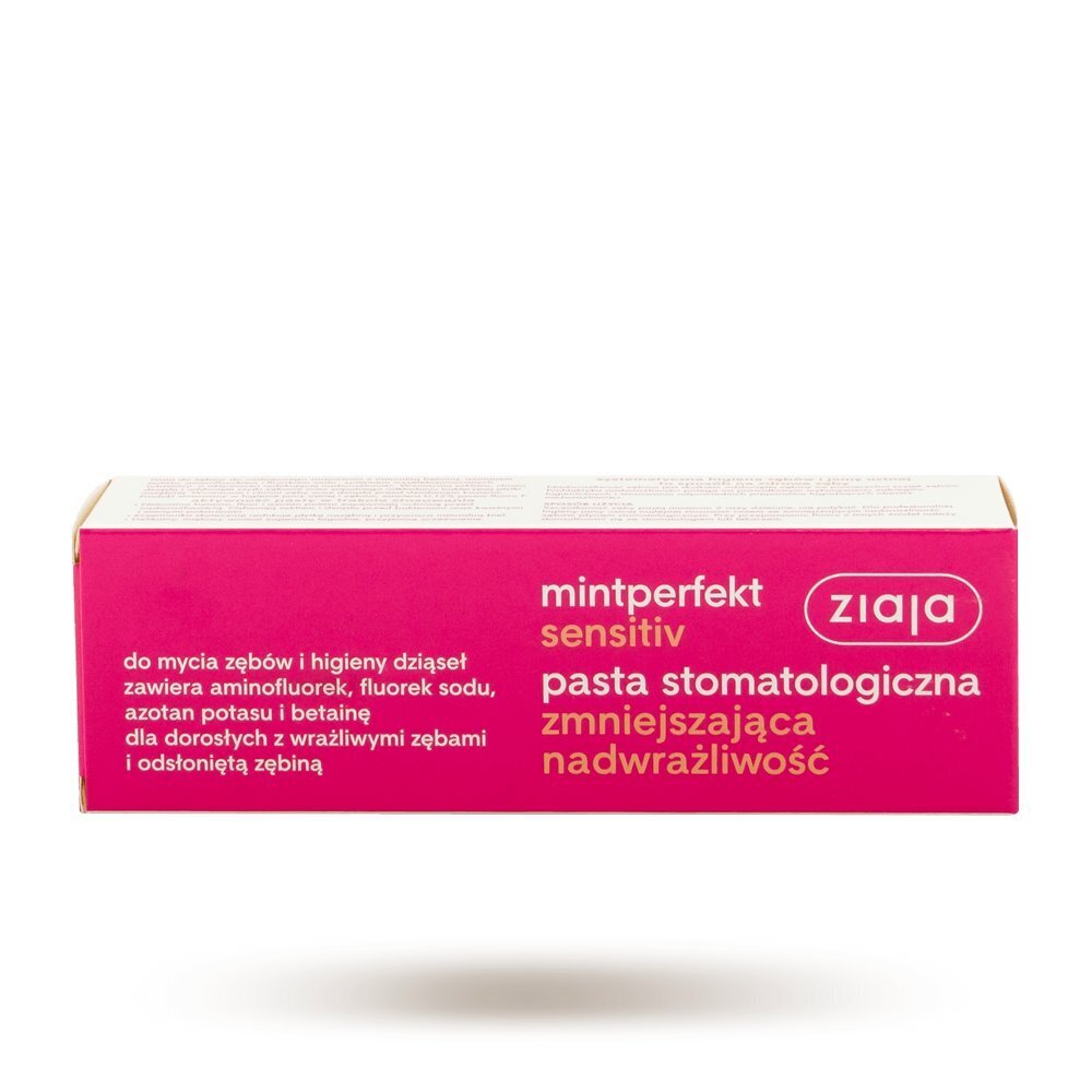 Ziaja Mintperfekt Sensitiv hammastahna 75 ml hinta ja tiedot | Suuhygienia | hobbyhall.fi