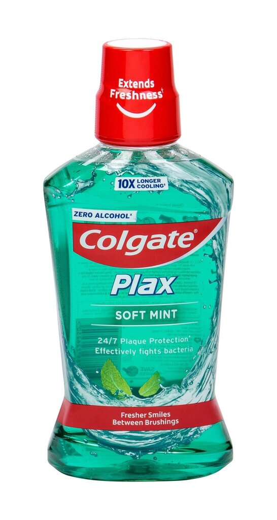 Colgate Plax Soft Mint suuvesi 500 ml hinta ja tiedot | Suuhygienia | hobbyhall.fi