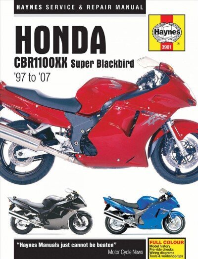 Honda CBR1100XX Super Blackbird (97-07): 97-07 hinta ja tiedot | Tietosanakirjat ja hakuteokset | hobbyhall.fi