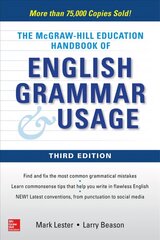 McGraw-Hill Education Handbook of English Grammar & Usage 3rd edition hinta ja tiedot | Vieraiden kielten oppimateriaalit | hobbyhall.fi