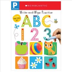 ABC 123 Write and Wipe Flip Book: Scholastic Early Learners (Write and Wipe) hinta ja tiedot | Vauvakirjat | hobbyhall.fi