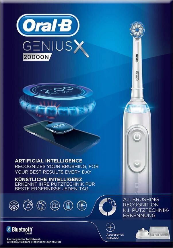 ORAL-B : Genius X 20000N. hinta ja tiedot | Sähköhammasharjat | hobbyhall.fi