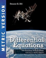 Differential Equations with Boundary-Value Problems, International Metric Edition 9th edition hinta ja tiedot | Talouskirjat | hobbyhall.fi