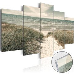 Akryylilasitaulu - Quiet Beach [Glass] hinta ja tiedot | Taulut | hobbyhall.fi