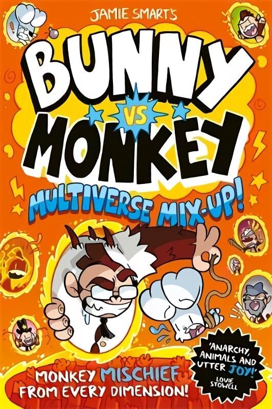 Bunny vs Monkey: Multiverse Mix-up! hinta ja tiedot | Lastenkirjat | hobbyhall.fi