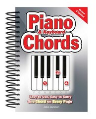 Piano & Keyboard Chords: Easy-to-Use, Easy-to-Carry, One Chord on Every Page Revised edition hinta ja tiedot | Taidekirjat | hobbyhall.fi