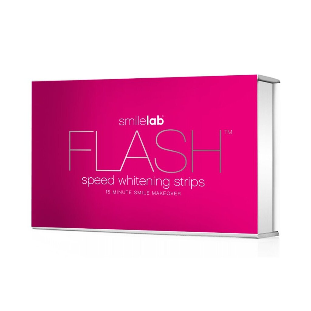 SmileLab Flash™ -hampaidenvalkaisuliuskat, 15 min, 10 päivää, 10 kpl hinta ja tiedot | Suuhygienia | hobbyhall.fi