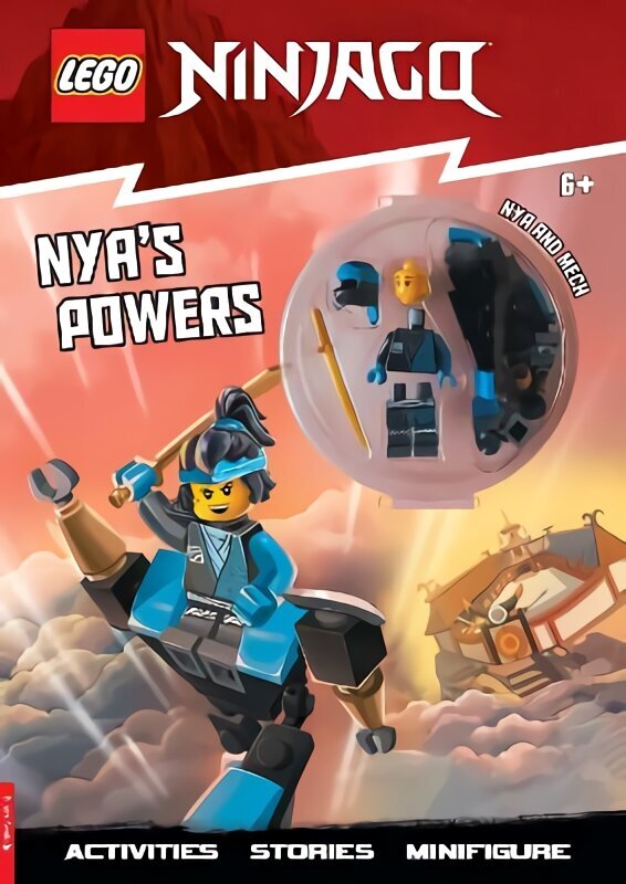 LEGO® NINJAGO®: Nya's Powers (with Nya LEGO minifigure and mech) hinta ja tiedot | Vauvakirjat | hobbyhall.fi