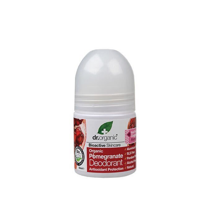 Dr. Organic -deodorantti, sis. granaattiomenaa, 50 ml hinta ja tiedot | Deodorantit | hobbyhall.fi