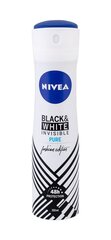 Nivea Invisible For Black & White 48h antiperspirantti 150 ml hinta ja tiedot | Deodorantit | hobbyhall.fi