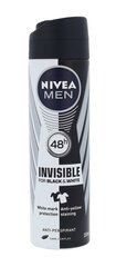 Nivea Men Invisible For Black & White Original antiperspirantti miehelle 150 ml hinta ja tiedot | Deodorantit | hobbyhall.fi