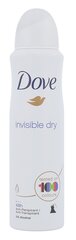 Suihkedeodorantti Dove Invisible Dry 48h 150 ml hinta ja tiedot | Deodorantit | hobbyhall.fi