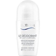 Biotherm Le Déodorant By Lait Corporel naisille 75 ml hinta ja tiedot | Deodorantit | hobbyhall.fi