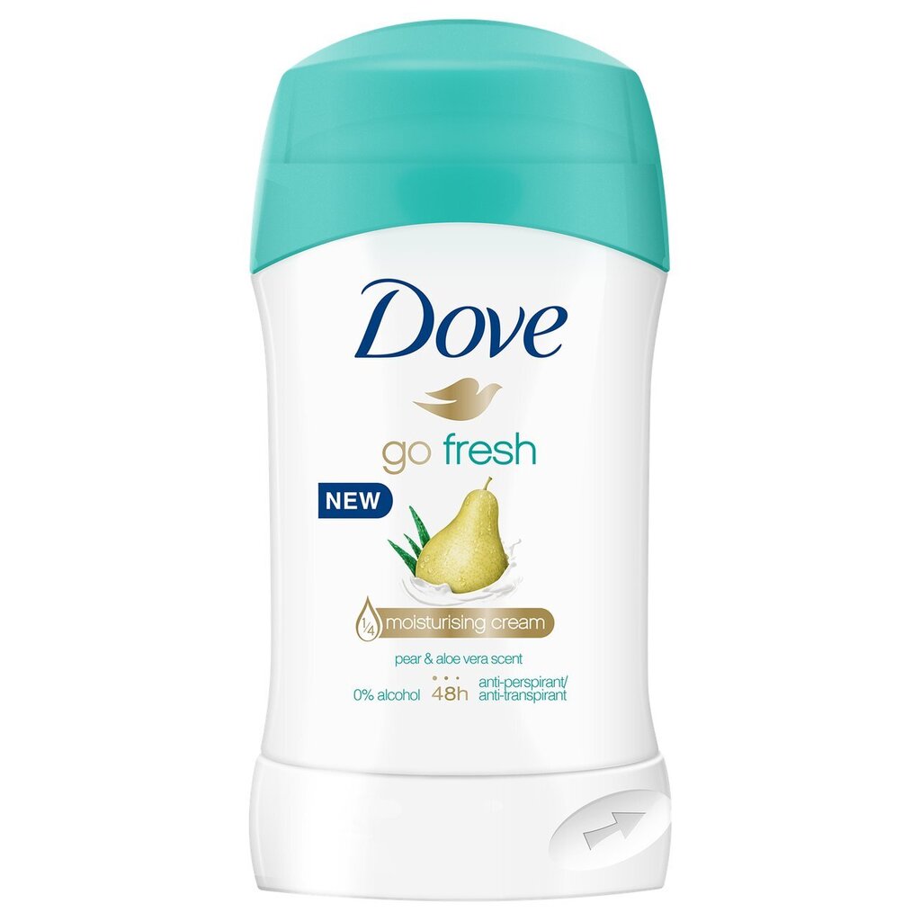 Dove Go Fresh Pear & Aloe Vera antiperspirantti 40 ml hinta ja tiedot | Deodorantit | hobbyhall.fi