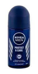 Nivea Men Protect & Care 48h antiperspirantti miehelle 50 ml hinta ja tiedot | Deodorantit | hobbyhall.fi