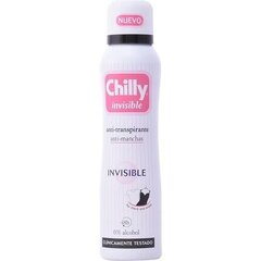 Suihkedeodorantti Invisible Chilly, 150 ml. hinta ja tiedot | Deodorantit | hobbyhall.fi