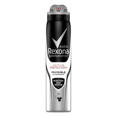 Rexona Men Active Protection+ Invisible suihkedeodorantti mihelle 250 ml hinta ja tiedot | Deodorantit | hobbyhall.fi