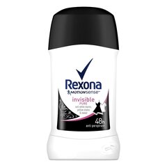 Rexona Motionsense Invisible Pure antiperspirantti 40 ml hinta ja tiedot | Rexona Hajuvedet ja kosmetiikka | hobbyhall.fi