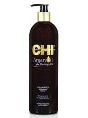 Shampoo argan- ja moringaöljyllä CHI Argan Oil Shampoo 739ml hinta ja tiedot | Shampoot | hobbyhall.fi