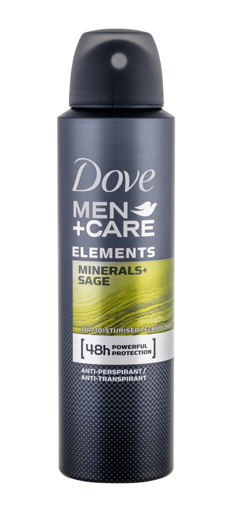 Dove Men + Care Minerals + Sage antiperspirantti miehelle 150 ml hinta ja tiedot | Deodorantit | hobbyhall.fi