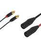 SSQ Rca - xlr, 2 v hinta ja tiedot | Kaapelit ja adapterit | hobbyhall.fi