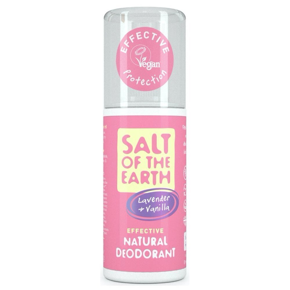 Laventelia ja vaniljaa sisältävä suihkedeodorantti Salt of the Earth, 100 ml hinta ja tiedot | Deodorantit | hobbyhall.fi